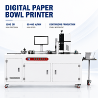 Nueva Impresora de Inyección de Tinta UV Automática Continua Todo en Uno, Ecológica, para Tazas y Platos de Papel, Códigos de Barras de Datos Variables, Códigos QR, Etiquetas y Películas