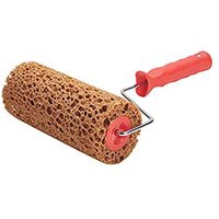 Rouleau de peinture en mousse à motif éponge pour la peinture murale - Qualité industrielle et DIY, personnalisable OEM