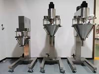 Remplisseuse semi-automatique à vis sans fin CE pour poudre de farine/amidon/albumine, machine de dosage et de remplissage de poudre pour boissons et produits chimiques, pour fûts/sacs