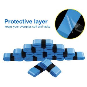 Cinta <span class=keywords><strong>de</strong></span> Agarre PU Impresa OEM Disponible, Absorbente <span class=keywords><strong>de</strong></span> Sudor, Antideslizante, para Raquetas <span class=keywords><strong>de</strong></span> Bádminton y Tenis, Suministro al por Mayor - Product Image 1
