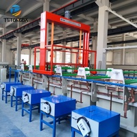 Équipement de galvanoplastie semi-automatique Machine de placage au nickel-chrome Machine d'anodisation
