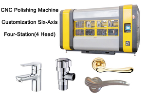 Macchina per la lucidatura e la sbavatura Cnc a quattro assi a sei assi per lucidare e lucidare i getti di metallo - Product Image 2