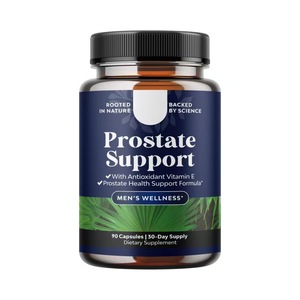 Compléments alimentaires à base de plantes pour le soutien de la prostate masculine, l'équilibre hormonal, capsules d'ortie et de graines de citrouille, complément pour la prostate - Product Image 1