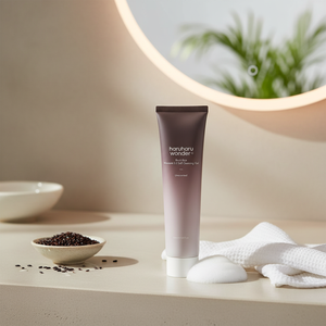 Haruharu Wonder Black Rice Moisture 5,5 Gel de limpieza suave 100mL Limpiador facial de alta calidad - Product Image 3