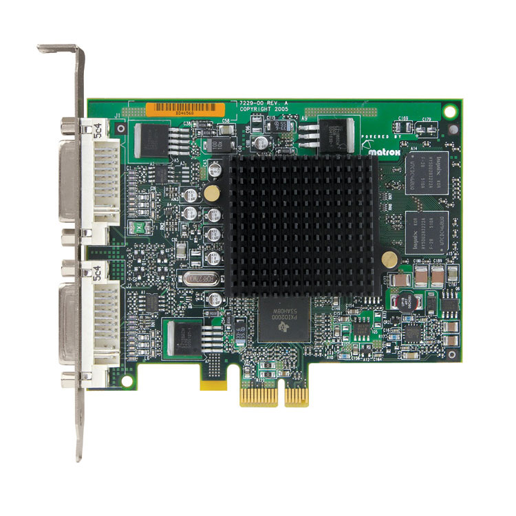Matrox G-Series G450 PCI G45FMDVP32DS G550 PCIe x1 G55-MDDE32F G550 LP PCI G55MDDAP32DSF G550 LP PCIe x1 G55-MDDE32LPDF