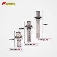 Forsound Factory Prix de gros Insert silencieux DB Killer universel en acier inoxydable de 51 mm à double extrémité scellée pour échappement