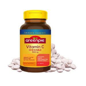 Comprimés de vitamine C personnalisés Greenpie 1000 mg en gros - OEM/ODM Marque privée Saveur personnalisée Utilisation pour adultes Non destiné aux nouveau-nés - Product Image 3