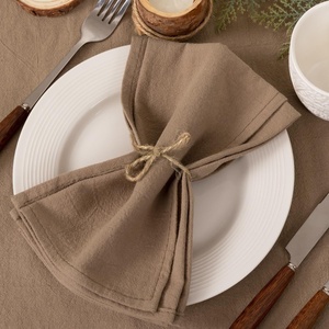 Grenzüberschreitende Quadratische Servietten Vier Jahreszeiten Waschbar Wiederverwendbar Großpackung für Restaurants Hochzeiten Party Tischdekoration - Product Image 2