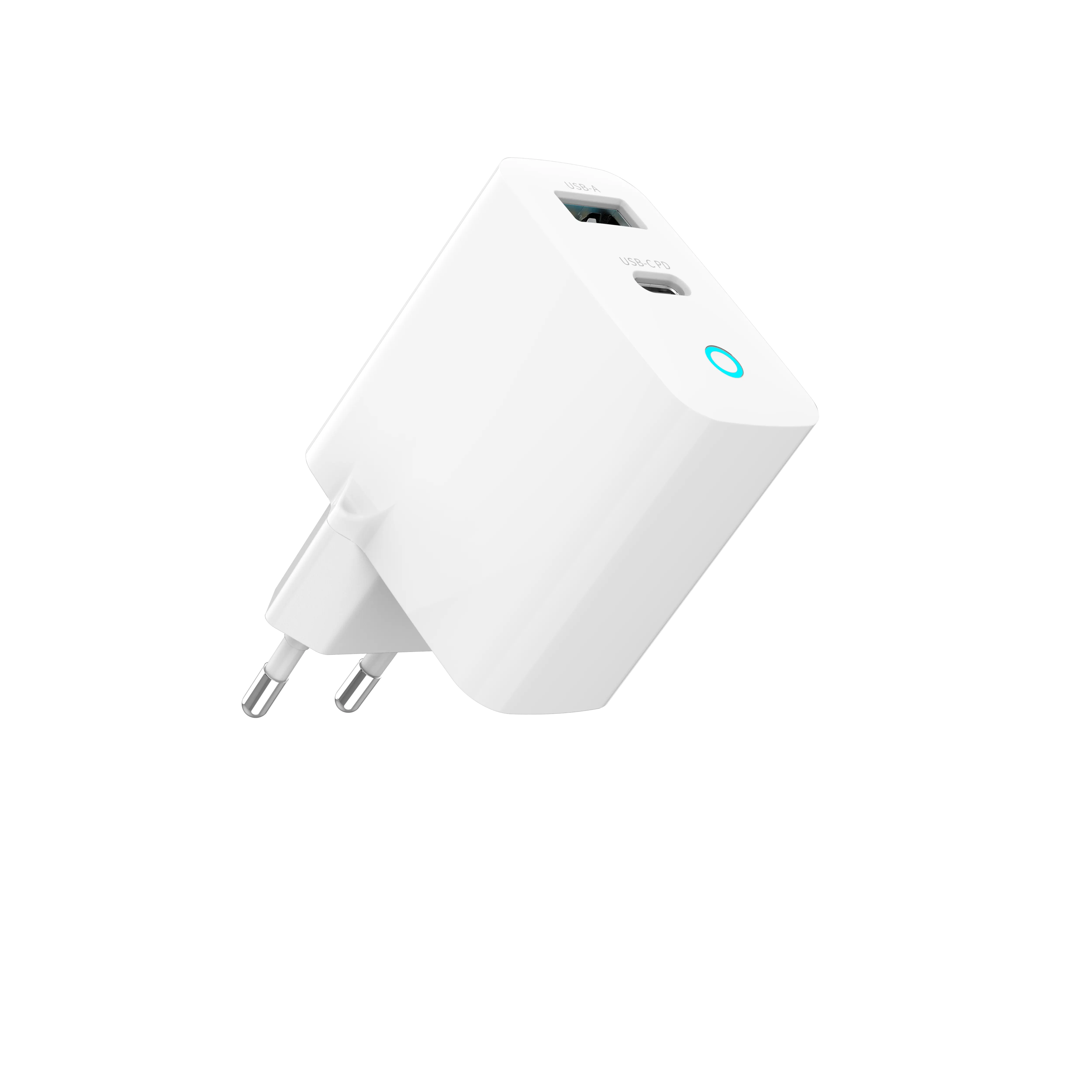 Hot Selling 2 Poorten 1c 1a 45W Multifunctionele Laders Gan Mobiele Oplader Hoge Snelheid Mobiele Telefoon Usb C & A Wall Oplader