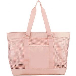 Custom Large Capacity Hollow Out <b>Net</b> Shoulder Tote <b>Bag</b> Summer Outdoor Mesh Beach <b>Bag</b> - Product Image 1