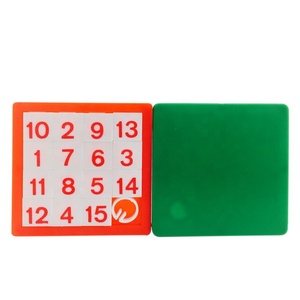 Mini alfabeto Abc personalizado, número 1-15, juguete educativo, juego mental de plástico, desafío, juego educativo, juego de carretera, Tobogán, rompecabezas deslizante - Product Image 5