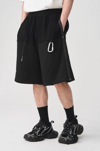 Shorts de sport décontractés amples avec logo personnalisé pour hommes et femmes – Mode estivale basique grandes tailles - Product Image 5