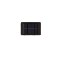 Applique murale extérieure solaire blanc chaud style Europe-Amérique, étanche, pour cour et jardin