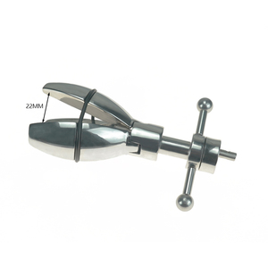 Dongkai Heavy Openbare Solide RVS Anale Plug Slot Uitbreidbare Anusplug, Anus Slot Butt Plug Grote Buttplug Anus Trainer Butt Plug - Product Image 3