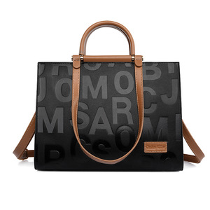 Women Hand <b>Bags</b> Luxury <b>Large</b> Capacity Handbags for Ladies Letter Embossed Custom Shoulder <b>Bag</b> Women Hand <b>Bags</b> Ladies - Product Image 1