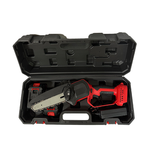 Xách tay 21V 6-inch điện Chainsaw Lithium <span class=keywords><strong>Battery</strong></span> <span class=keywords><strong>Powered</strong></span> mini cực Saw không dây cắt gỗ cưa điện - Product Image 2