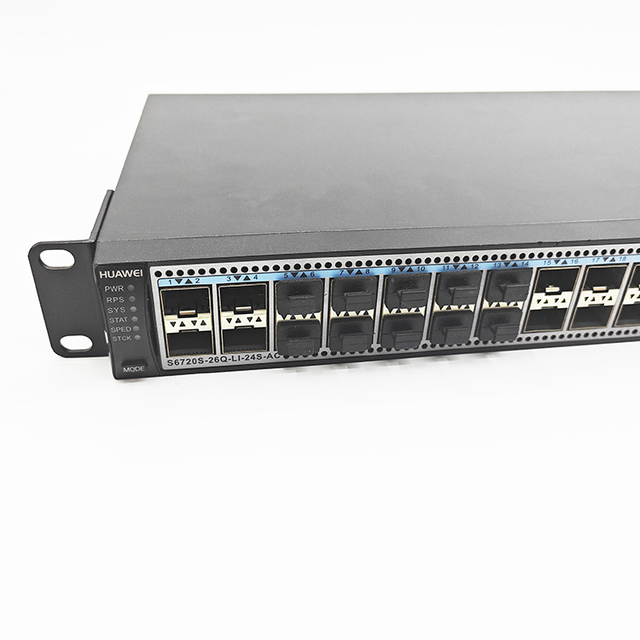 S6720S-26Q-EI-24S-AC 02350MTR S6720S-EI Series 24 Port SFP Network Switch Ethernet Switch