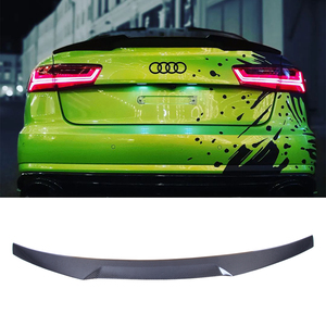 สปอยเลอร์หลังคาร์บอนไฟเบอร์ทรง M4 สำหรับรถ A6 C7 Sedan ปี 2012-2015 - Product Image 2