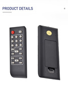 Control remoto Programable por Ir, controlador remoto Universal Rf de largo alcance, fabricante personalizado