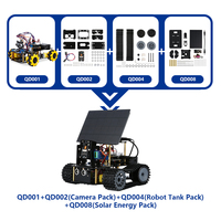 ACEBOTT Kit Robot Voiture Intelligent ESP32, Projet Éducatif pour Enfants, Compatible avec Arduino IDE et Tutoriel