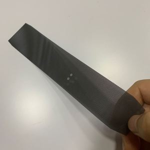 Custom Black <b>Plastic</b> Filter <b>Mesh</b> Round Hole For Dust Protection Speaker Cover - Product Image 4