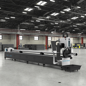Machine de découpe laser à fibre CNC pour tubes coniques et tubes ronds à tête rotative 1500W/3000W, compatible AI/<span class=keywords><strong>PLT</strong></span>, pour le traitement des métaux - Product Image 1