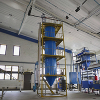 Équipement de séchage par pulvérisation automatique à haute pression pour la fabrication de composants d'atomiseur à noyau de poudre de détergent Industries végétales utilisées