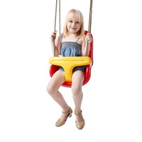 Ensemble de balançoires pour enfants U-jump, intérieur/extérieur, avec ceinture de sécurité, cadre en PVC, pour jardin, aire de jeux, 4 ans+, capacité <100 kg, unisexe