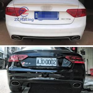 Kit de carrocería de alta calidad para AUD-I A5 2012 2013 2014 <span class=keywords><strong>2015</strong></span> 2016 actualización RS5 estilo parachoques delantero rejilla Facekit modificación labios traseros - Product Image 3