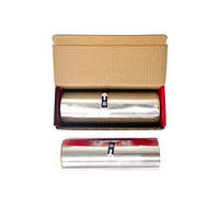 Rouleau de papier aluminium perforé 15cm x 50m pour chicha, robuste et pré-perforé, accessoires pour narguilé