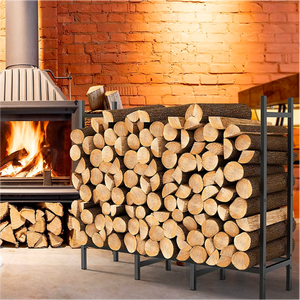 Support à bois de chauffage moderne en métal à <span class=keywords><strong>prix</strong></span> abordable pour le rangement des bûches de cheminée - Product Image 6