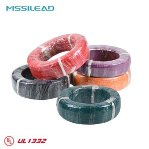 Ul1332 fep cách điện dây điện RoHS 14-26awg chịu nhiệt 300V 200 độ dây đồng đóng hộp ul cáp điện tử - Product Image 1