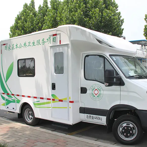 4x2 de prélèvement Sanguin voiture don de Sang voiture Mobile D'hôpital van d'échantillonnage camion à vendre