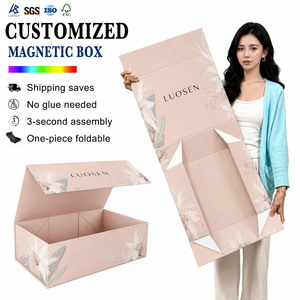 <span class=keywords><strong>Caja</strong></span> de Regalo Personalizada de Cartón Rígido de Lujo con Cierre Magnético, Impresión Personalizada, Cajas para Regalos - Product Image 1