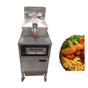 Professional Chip And Chicken Frying Machine That Use Gas Deep Fat Fryer At Tesco With CE Certificate