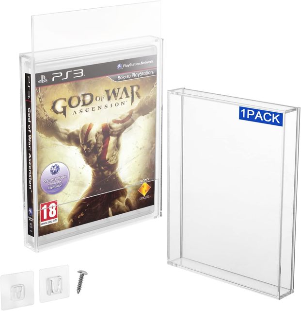 Wholesale Hot Selling Clear Acrylic Video Game PS4 PS5 Display Case