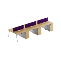 Mobilier commercial Bureau de travail Bureau Personnel Poste de travail Partition Bureau Ordinateur Poste de travail