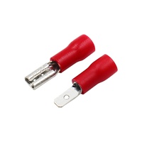 Connecteur de fil à sertir isolé mâle + femelle de 2.8mm