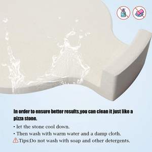 SEB <span class=keywords><strong>Pierre</strong></span> à fumer pour Big Green Egg Déflecteur de chaleur <span class=keywords><strong>Pierre</strong></span> à pizza 18 pouces <span class=keywords><strong>Barbecue</strong></span> au charbon de bois et fumoir Accessoires de <span class=keywords><strong>barbecue</strong></span> - Product Image 5