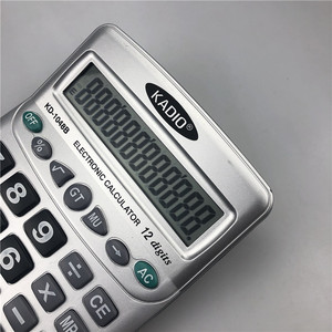 Kadio Electronic Calculator KD-1048B 12 Digits Large Screen Office Accounting Use - Product Image 3