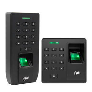 Escáner biométrico de huellas dactilares, teclado de Control de acceso independiente con relé RFID <span class=keywords><strong>125K</strong></span>, lector Wiegand para sistema de bloqueo de puerta de seguridad - Product Image 1