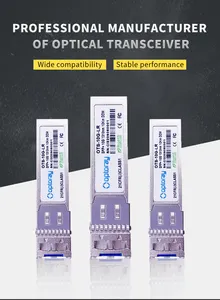 10G SFP 1310nm BASE-LR 10km ตัวเชื่อมต่อแบบดูเพล็กซ์โหมดเดียวตัวรับสัญญาณออปติคอล SMF โมดูล10G SFP +