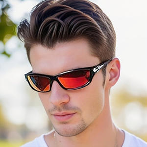 <span class=keywords><strong>Gafas</strong></span> <span class=keywords><strong>de</strong></span> Sol Deportivas Multifuncionales a Prueba <span class=keywords><strong>de</strong></span> Viento, Polarizadas, para Hombre y Mujer, para Correr, Ciclismo, Conducir, Pesca, Esquí y Actividades al Aire Libre - Product Image 3