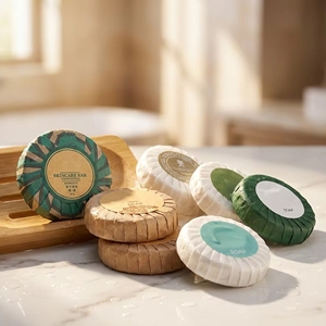 Jabones Desechables Personalizados de 15g, 20g, 25g, 30g, Jabón de <span class=keywords><strong>Hotel</strong></span> al por Mayor, Jabón de Viaje, Artículos de Aseo Básicos para Hoteles - Product Image 3