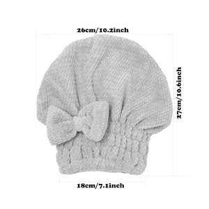 Gorro de Secado Rápido con Logotipo Personalizado, Microfibra Suave, Apto para Hombres, Mujeres y Niños con Cabello Largo, Corto y Rizado, para Ducha Diaria, Gimnasio, Viajes y Hogar - Product Image 2