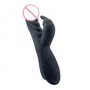 Ensemble de jouets vibrants pour adultes Black Rabbit Ears, 8 modes puissants, accessoires sensoriels doux, réaliste, portable, amusant pour les femmes et les hommes - Product Image 2