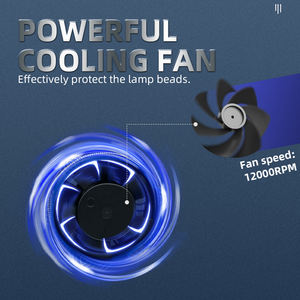 Phare de voiture LED SFIDA <span class=keywords><strong>V12</strong></span> 24W 6000K, garantie de 2 ans et boîte d'emballage personnalisée, ampoule de phare durable pour une longue durée de vie - Product Image 6