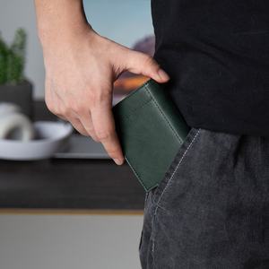 TILONSTAR TVC505 Fabricant OEM Porte-cartes de visite personnalisé Pop Up Porte-cartes de crédit en cuir avec porte-monnaie - Product Image 6