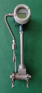 เครื่องวัดการไหลแบบ Totalizer สแตนเลส OEM 4-20mA สำหรับก๊าซ อากาศ น้ำ 24V ใช้กับระบบอัดอากาศในอุตสาหกรรมสิ่งทอ - Product Image 1