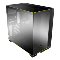 Boîtier PC Lian Li O11D EVO RGB Lamborghini avec écran LCD 5 pouces, fibre de carbone, E-ATX, boîtier PC de jeu Full Tower, boîtier PC en alliage d'aluminium, RGB